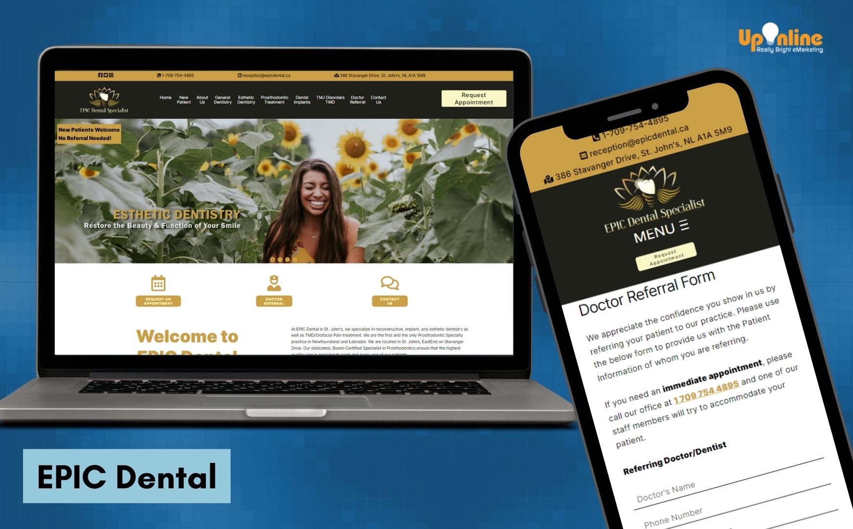 Case Study - Custom Dental Website